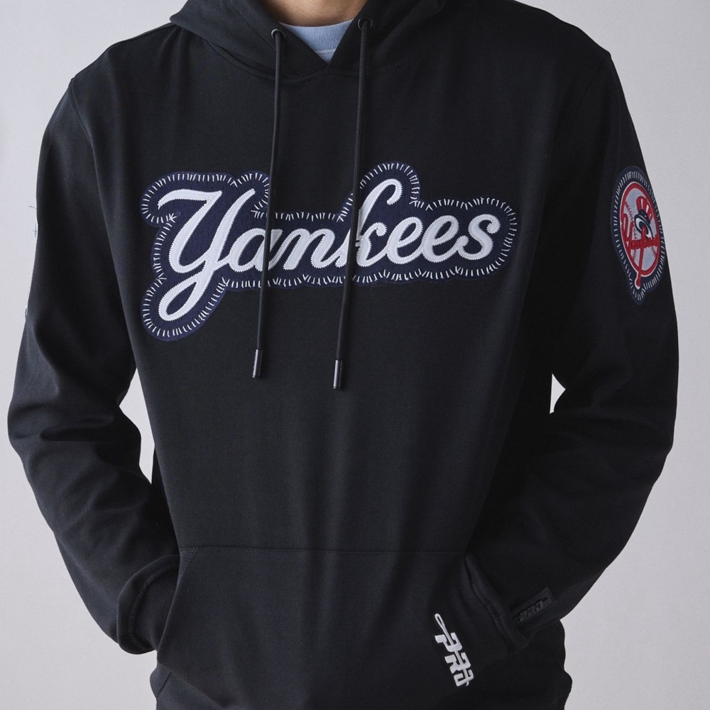 Pro Standard MLB New York Yankees Pick Stitch Hoodie Sweatshirt